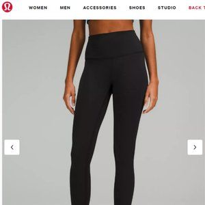 Wunder Train High-Rise Tight 25" SIZE 6